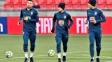 Brazílie má za sebou první trénink v Edenu. Češi se na ně pečlivě připravují