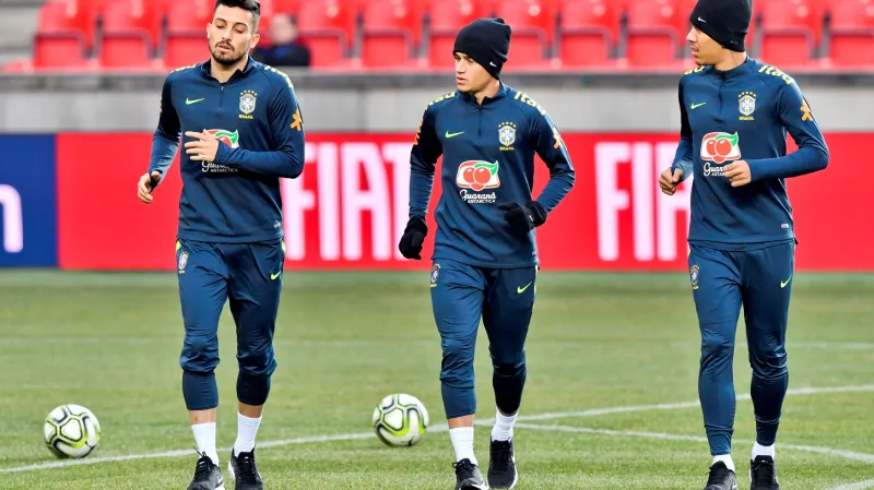 Brazílie má za sebou první trénink v Edenu. Češi se na ně pečlivě připravují