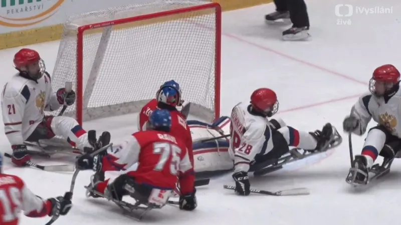 Sestřih zápasu parahokejistů Česko - Rusko