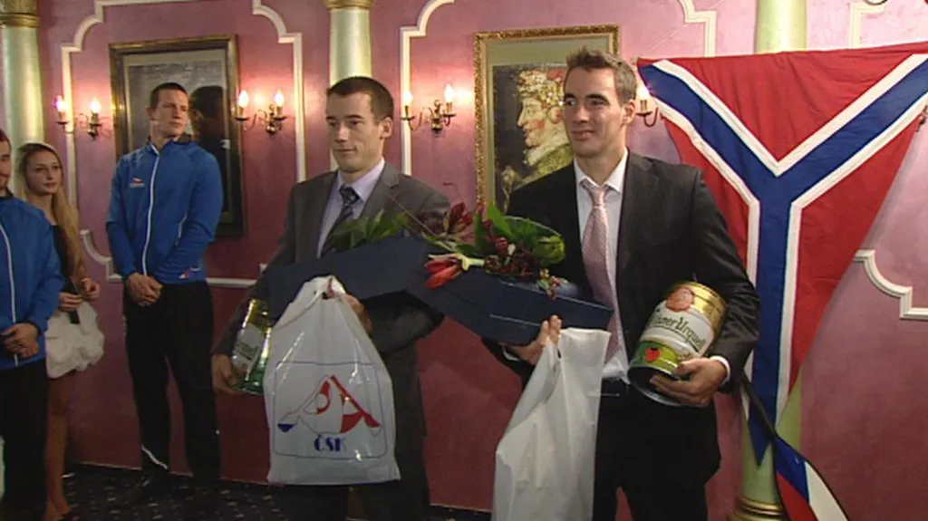 Deblkanoisté Jaroslav Radoň a Filip Dvořák 