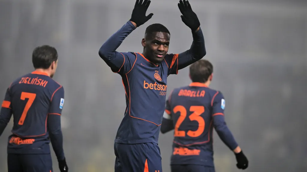 Radost fotbalistů Interu Milán