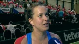 Strýcová: Můj nejlepší singlový zápas ve Fed Cupu