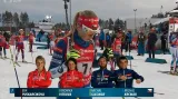 Smíšená štafeta biatlonistů byla po dvou trestných kolech šestá
