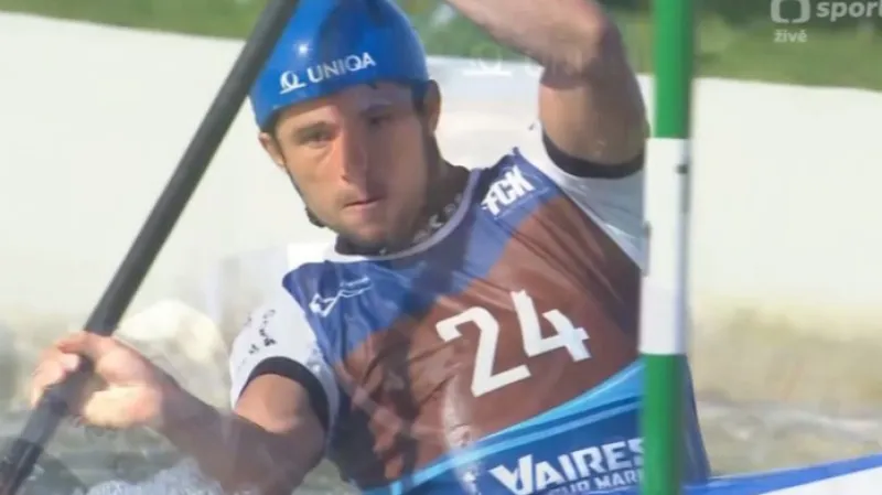 Prskavcova finálová jízda v závodě singlířů