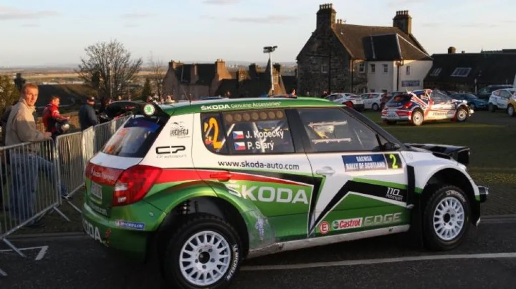 Posádka Jan Kopecký a Petr Starý