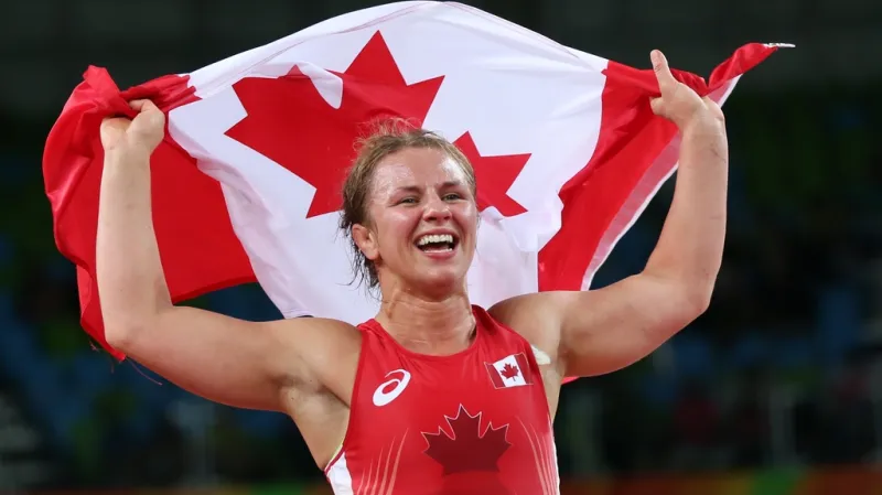 Vítězka kategorie do 75 kg Erica Wiebeová