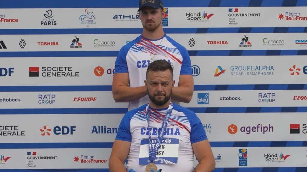 Aleš Kisý s bronzem z MS