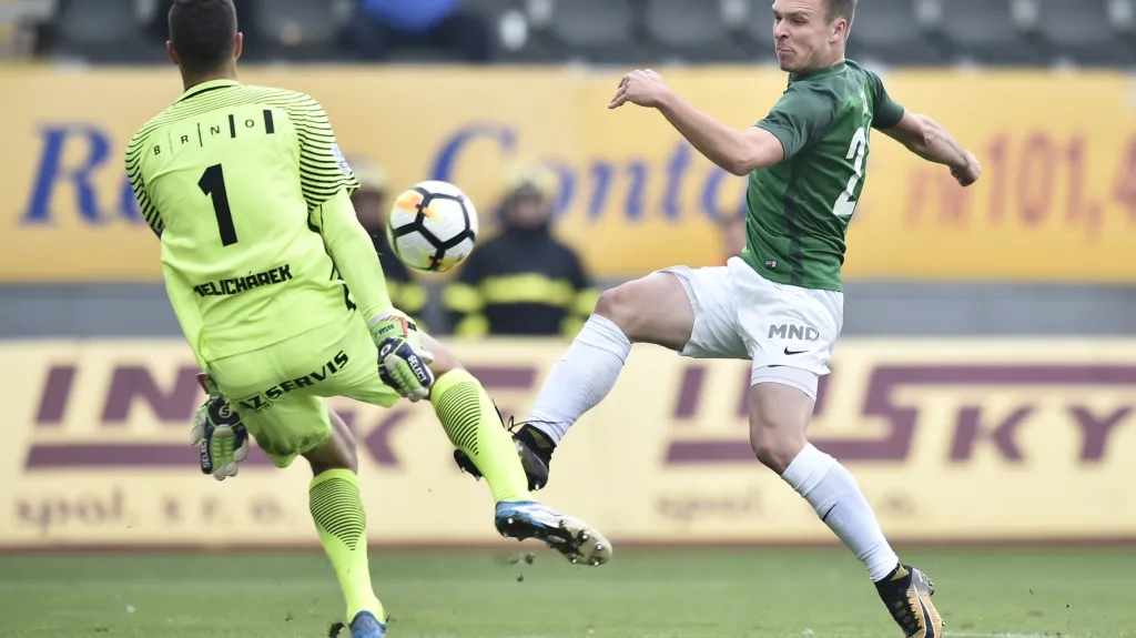 Utkání Jablonec - Brno