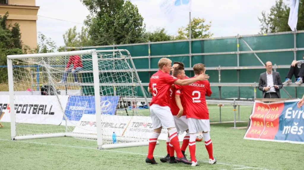 Radost českých fotbalistů do 21 let