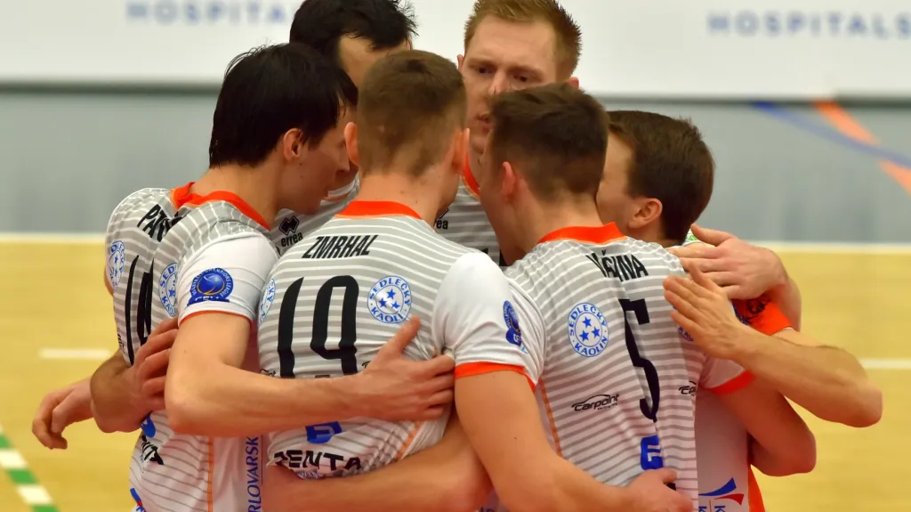 Radost volejbalistů Karlovarska