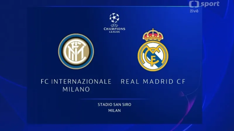 Sestřih utkání Inter Milán - Real Madrid