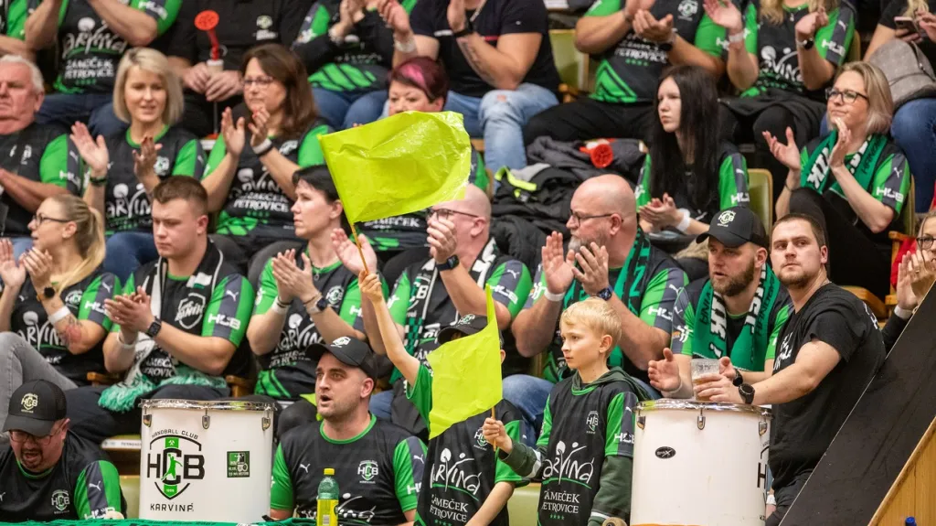 Fanoušci házenkářů Karviné