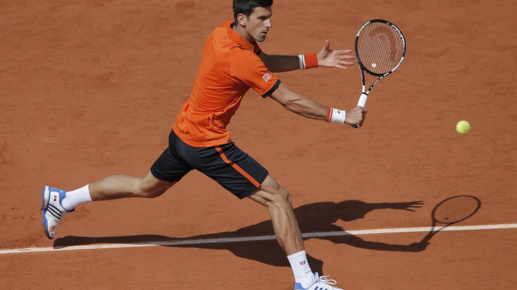 Novak Djokovič na French Open