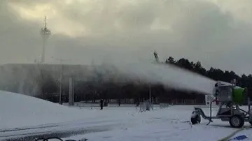 Zasněžování lyžařských tratí
