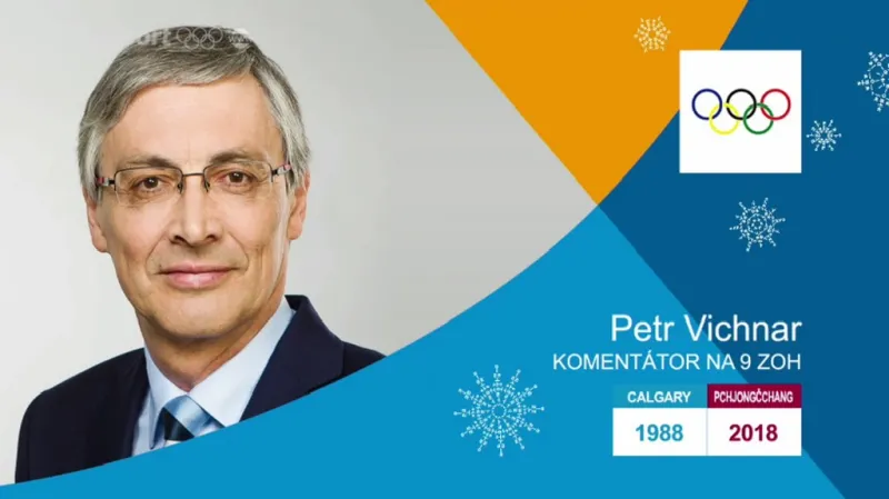 Petr Vichnar komentoval OH od roku 1988