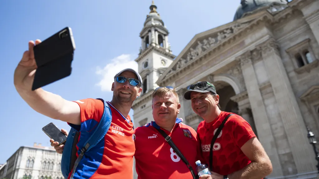 Čeští fanoušci dorazili do Budapešti