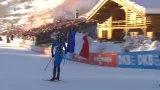Sestřih závodu s hromadným startem biatlonistů v Annecy