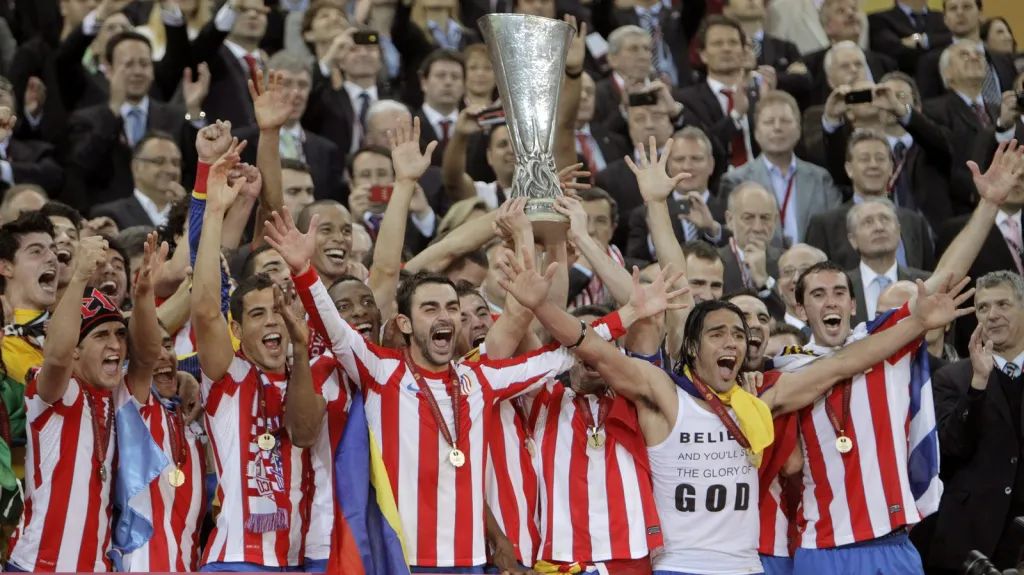Vítězní fotbalisté Atlétika