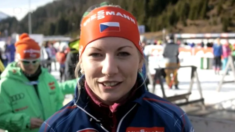 Charvátová se raduje z životního závodu