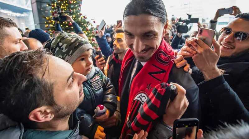 Zlatan Ibrahimovic opět v Miláně