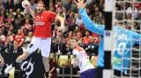 Sestřih gólů Mikkela Hansena z Dánska v utkání proti Norsku
