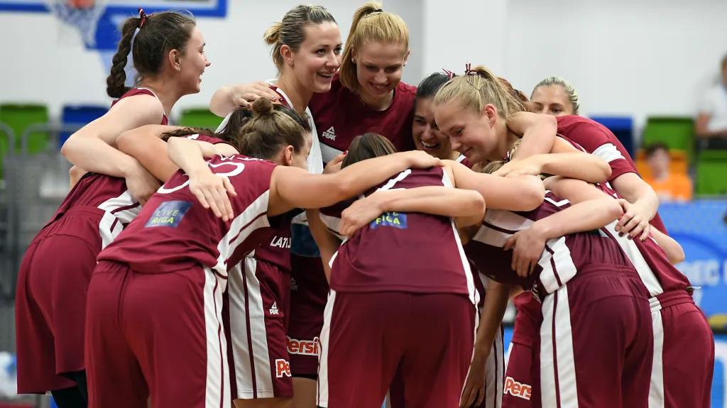 Basketbalistky Lotyšska