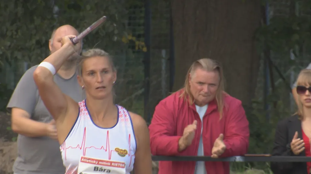 Barbora Špotáková zvítězila na mítinku v Ústí nad Orlicí