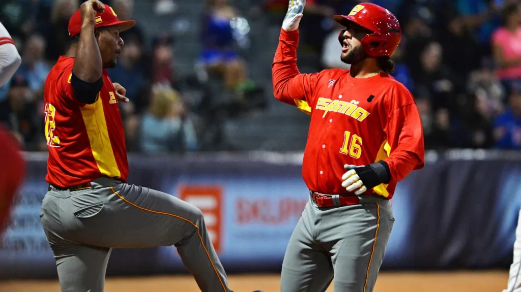 Španělská radost ve finále ME v baseballu