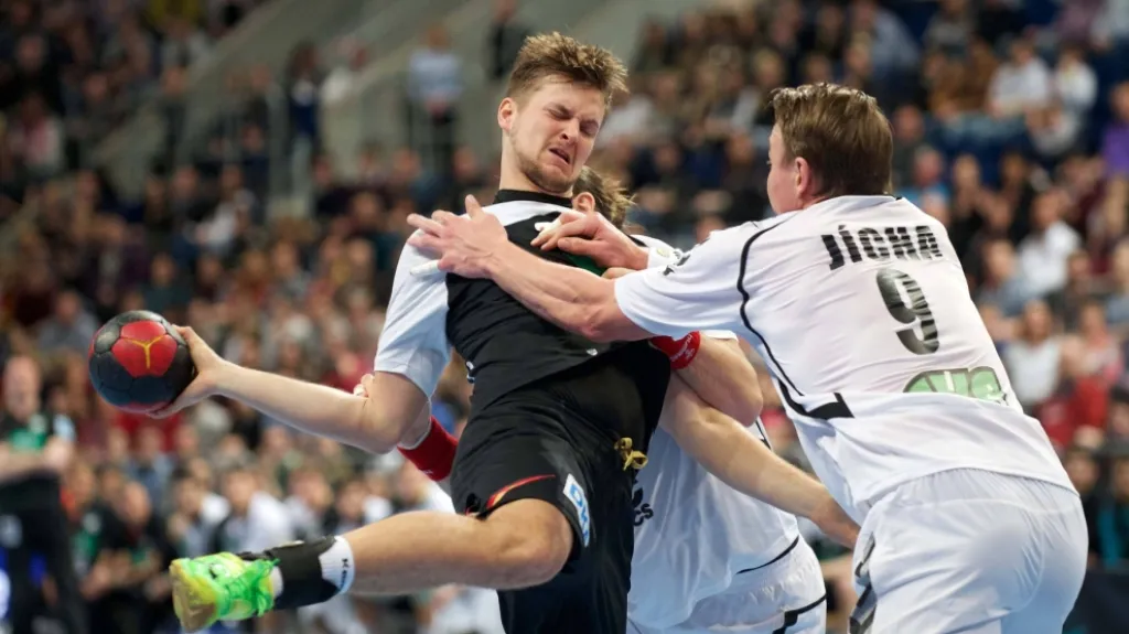 Filip Jícha v utkání proti Německu