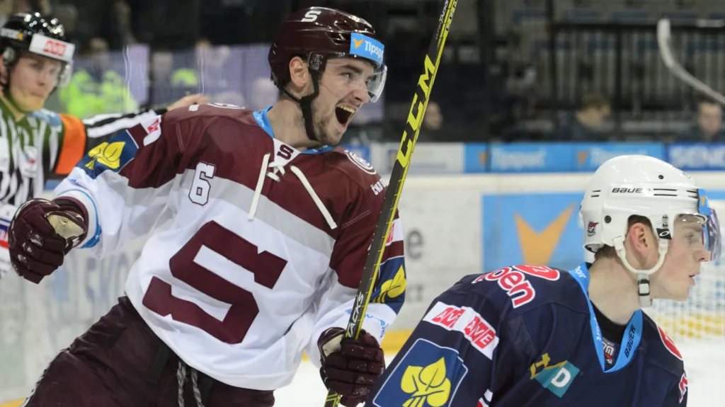 Sparťanská radost v utkání proti Chomutovu