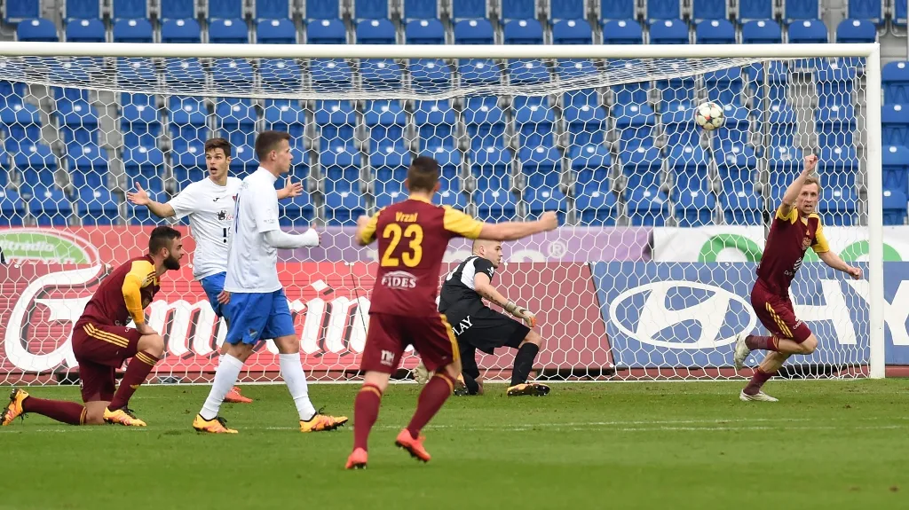 Utkání Baník - Dukla