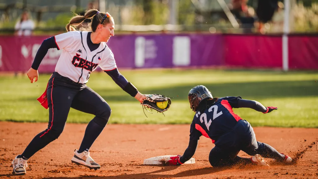 Utkání softbalistek na MS Tchaj-wan – Česko