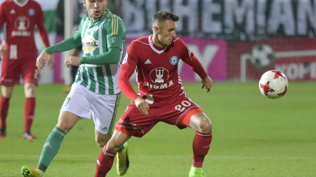 Utkání Bohemians 1905 - Sigma Olomouc