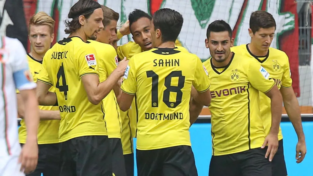 Radost hráčů Borussie