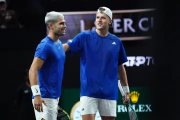 Jakub Menšík s Carlosem Alcarazem