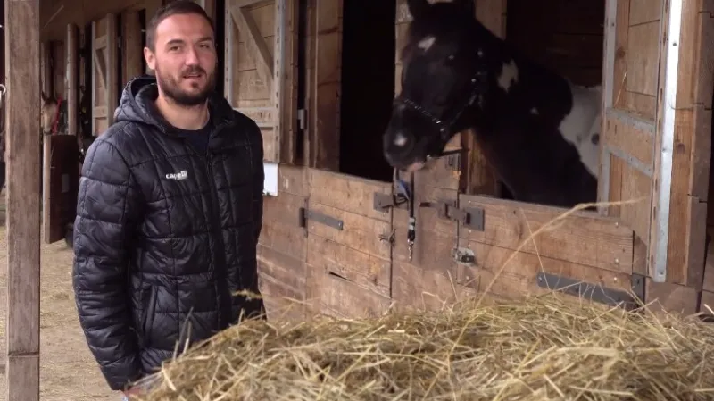 Doležal si čistí hlavu od fotbalu u koní