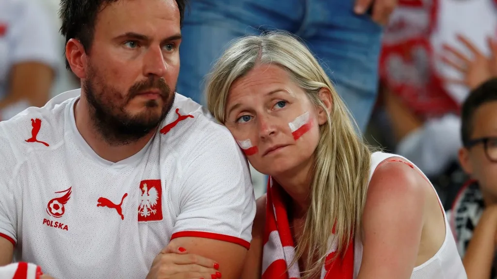 Zklamaní polští fanoušci
