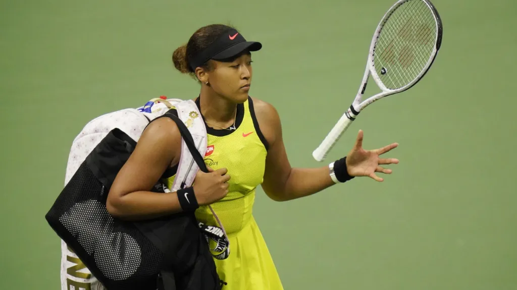 Japonka Naomi Ósakaová po vyřazení z US Open