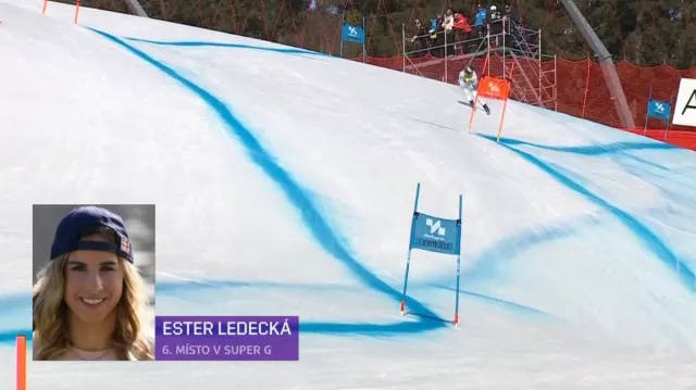 Ledecká po super-G v Kvitfjellu: Jízda mě hrozně bavila