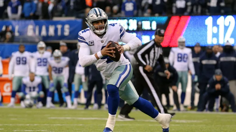 Quarterback Dallasu Dak Prescott