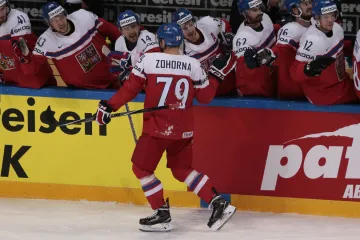 Tomáš Zohorna v reprezentačním dresu