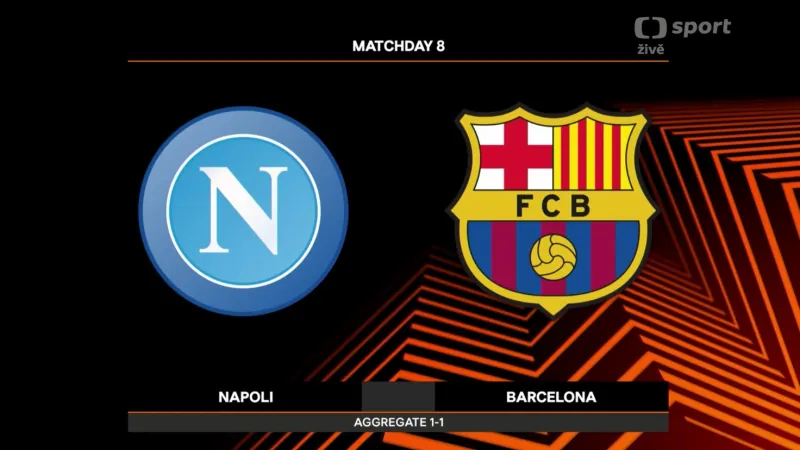 Sestřih utkání Neapol - Barcelona