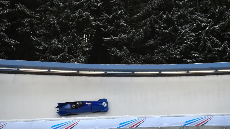 SP Německo - 1. kolo závodu dvojbobu mužů