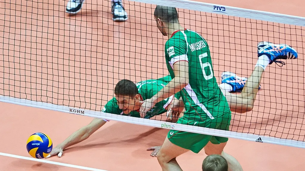 Momentka z utkání Rusko - Bulharsko