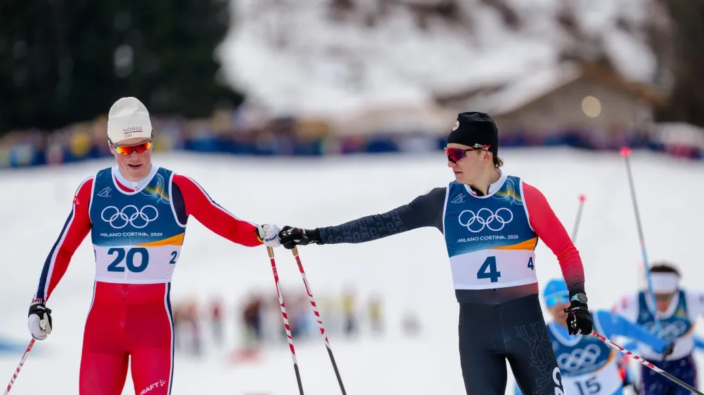 Jiří Tuž ve sprintu na olympijských hrách