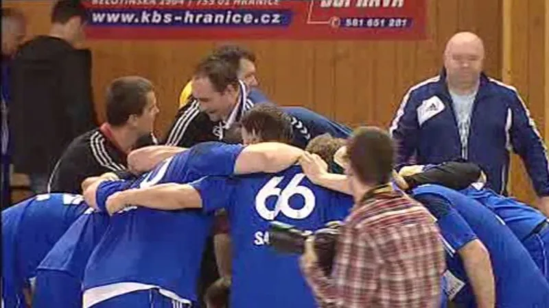 Sestřih házenkářského utkání Hranice – Jičín