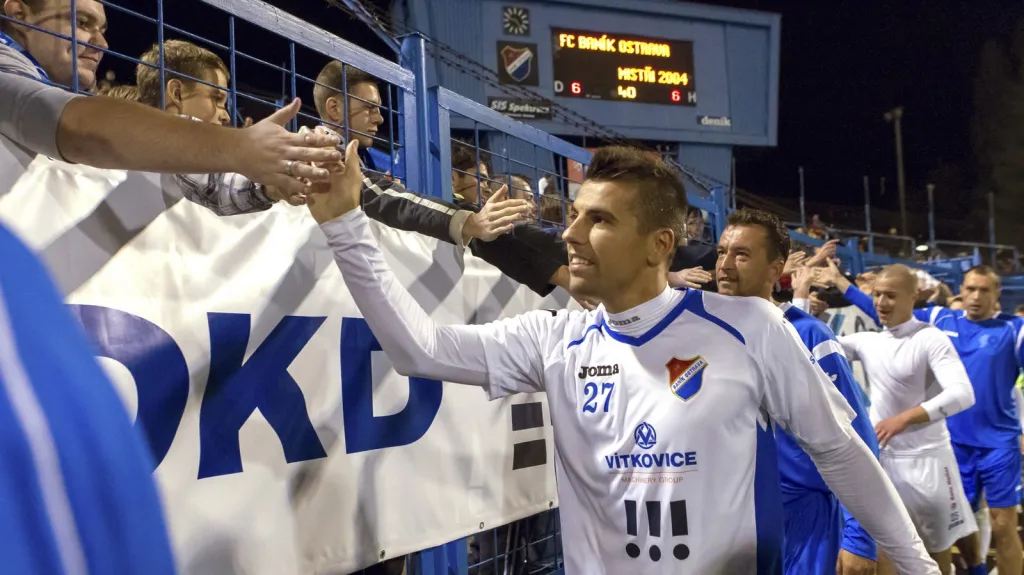 Milan Baroš v dresu Baníku