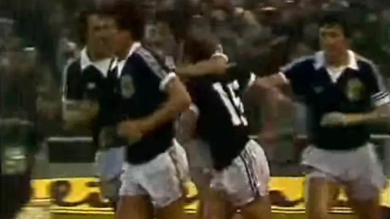 Gól Archieho Gemmilla proti Nizozemsku na MS 1978