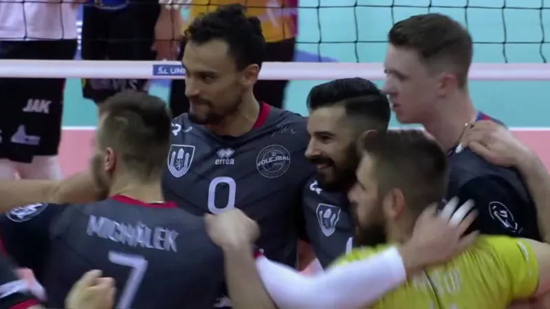 Volejbalisté Českých Budějovic si ve třetím finále hladce poradili s Libercem