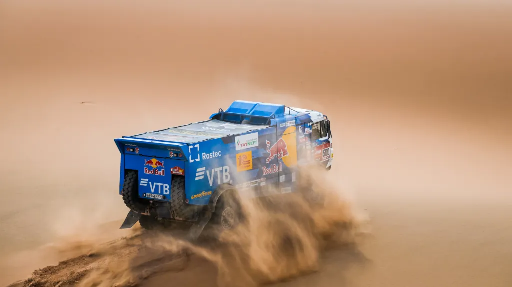 Kamaz během Rallye Dakar
